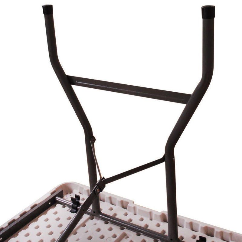 Heavy Duty 6ft Folding Table – Portable Plastic Banquet & Camping BBQ Table